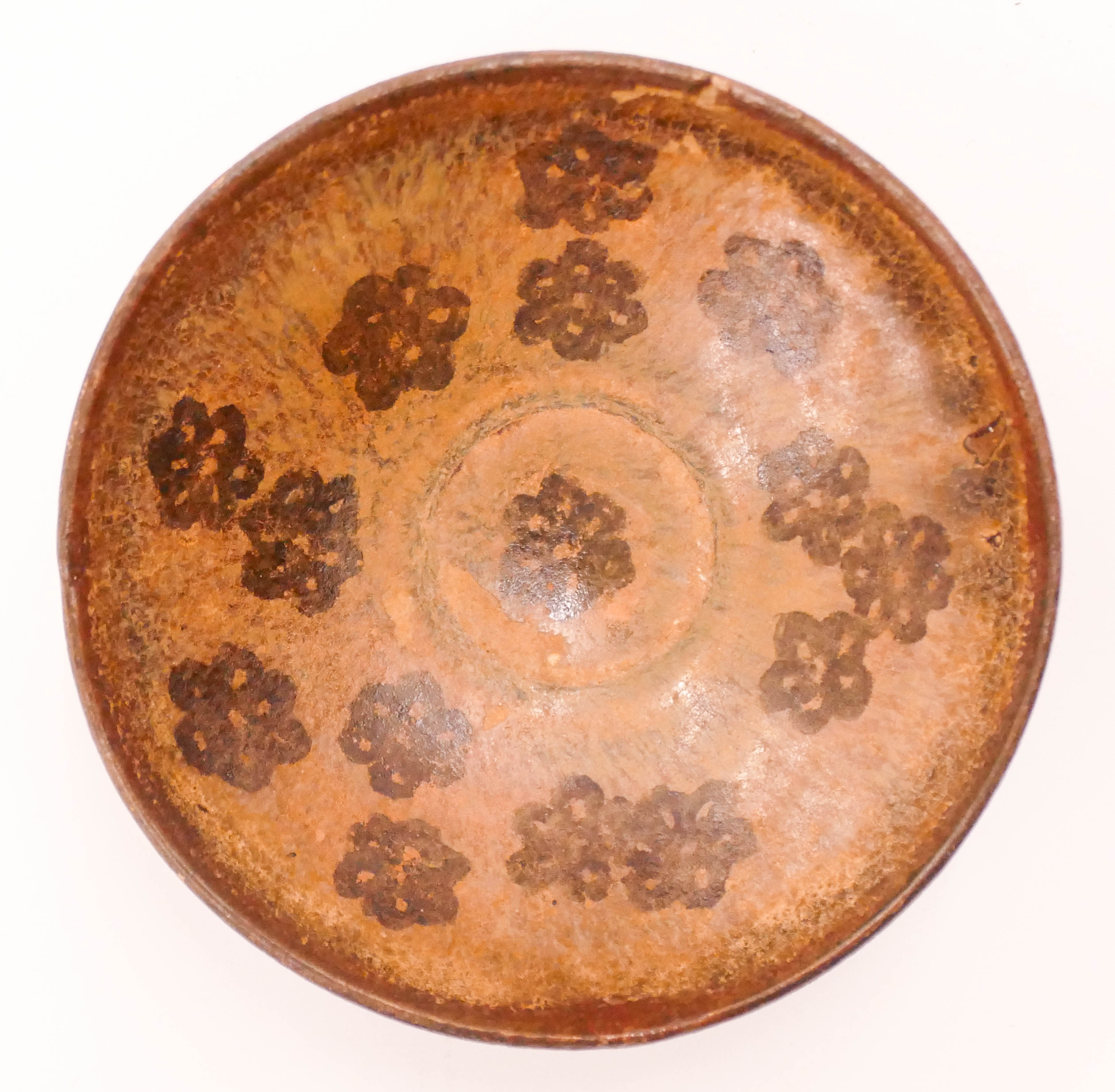 Appraisal: Chinese Song Jizhou Paper Cut Tea Bowl ''x '' Russet