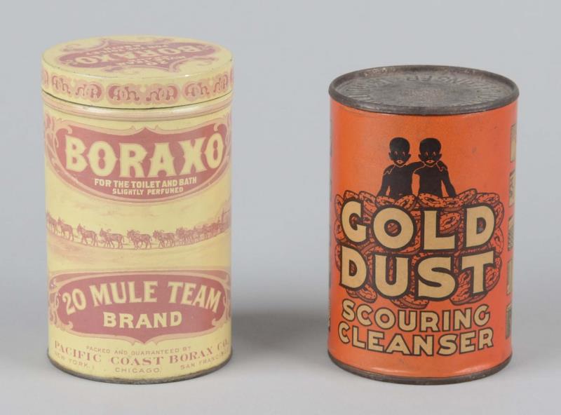 Appraisal: Lot Of Scarce Boraxo Tin Gold Dust Cleanser Lot of