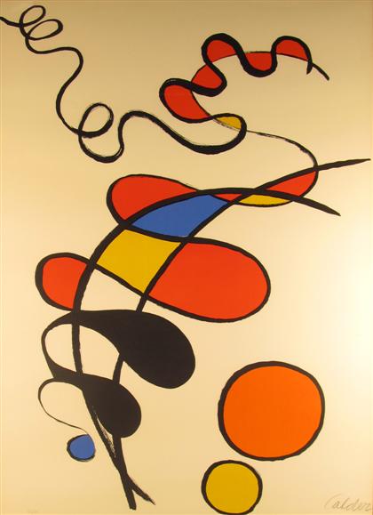 Appraisal: ALEXANDER CALDER american -