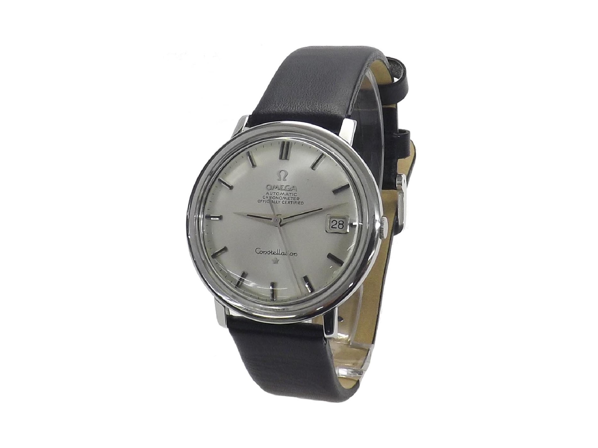 Appraisal: Omega Constellation Chronometer automatic stainless steel gentleman's wristwatch circa ref