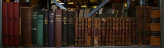 Appraisal: Miscellany Including Leather Waverly Novels Natural History Periodicals