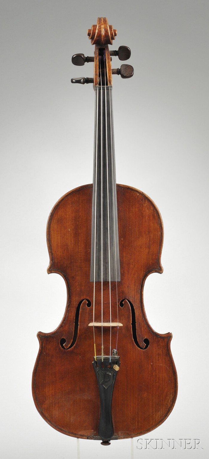 Appraisal: Modern Violin Mantua School labeled BALESTRIERI length of back mm