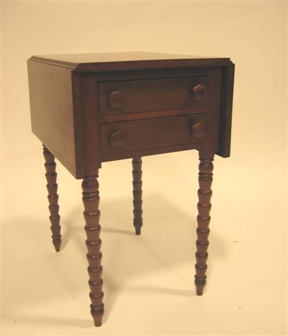 Appraisal: Pine Drawer Drop Side Table th th century