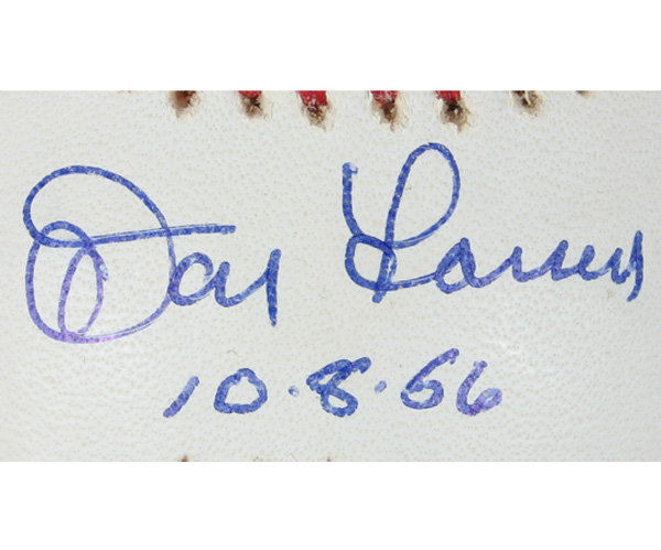 Appraisal: Four baseballs each signed by a New York Yankee across