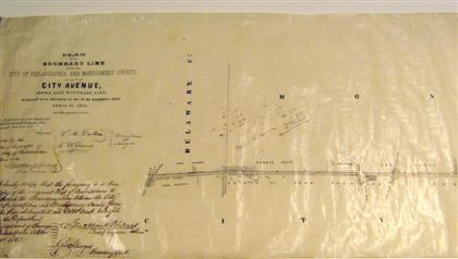 Appraisal: Lot Maps C Plan of The Boundary Line Between The