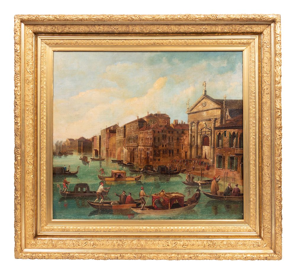 Appraisal: Artist Unknown Continental th Century Venice Artist Unknown Continental th