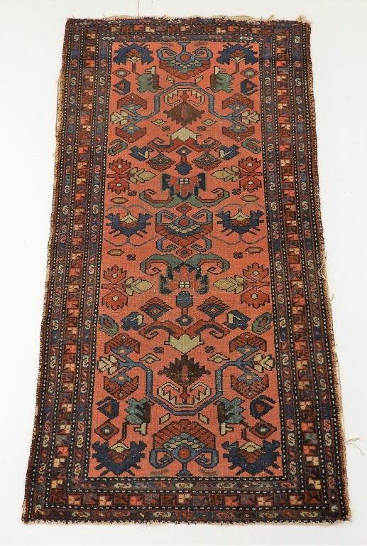 Appraisal: C PERSIAN ORIENTAL LILIHAN SAROUK CARPET RUG Persia Circa Open