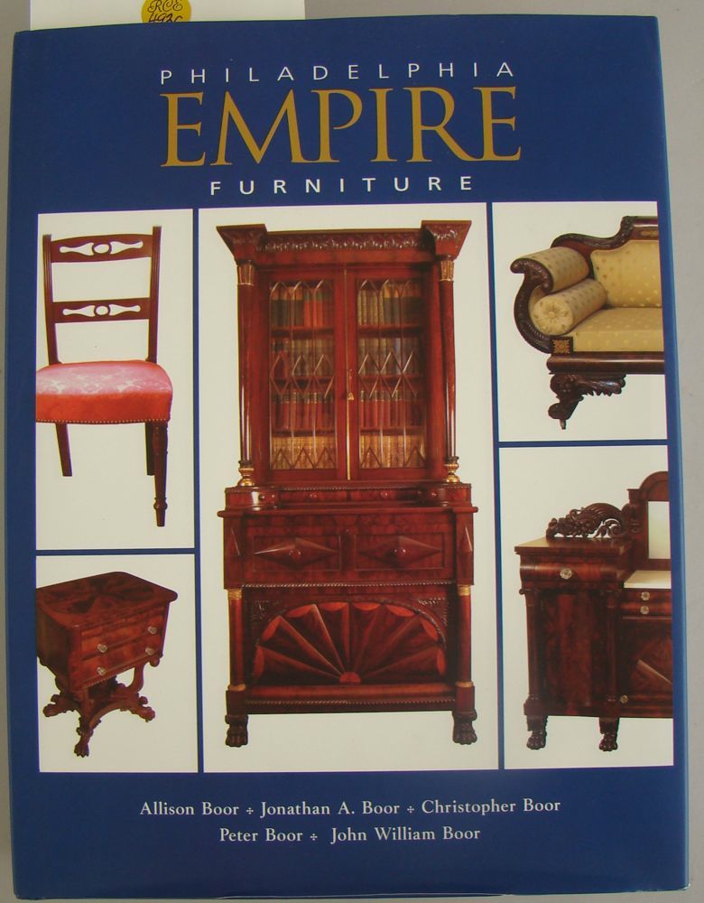 Appraisal: FURNITURE Boor A et al Philadelphia Empire Furniture Hanover and