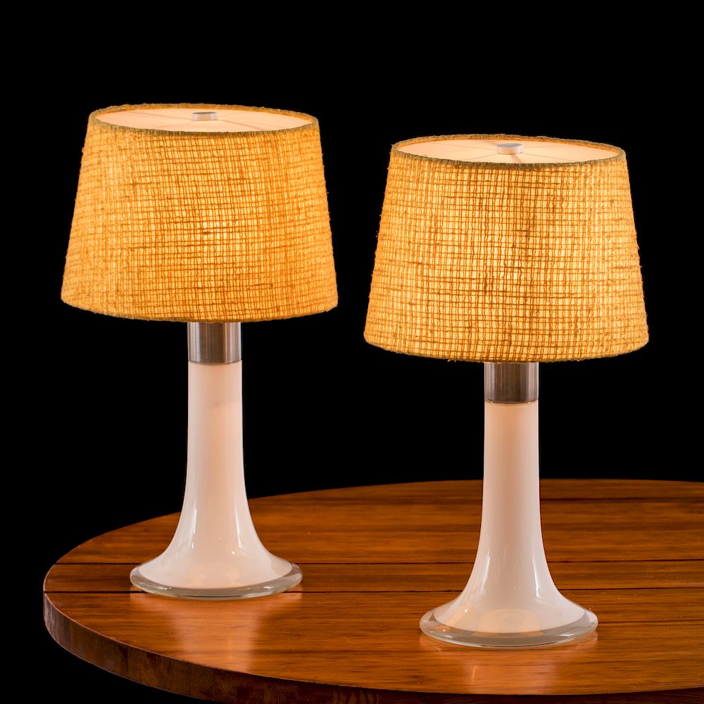 Appraisal: Lisa Johansson-Pape A pair of table lamps designed by Lisa