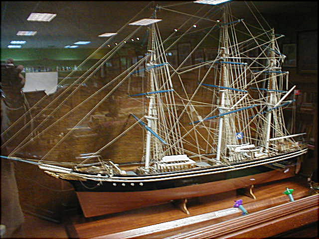 Appraisal: A scale model of the Cutty Sark in a modern