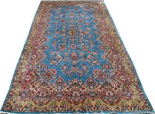 Appraisal: PERSIAN KERMAN WOOL CARPET PERSIAN KERMAN WOOL CARPET ' X