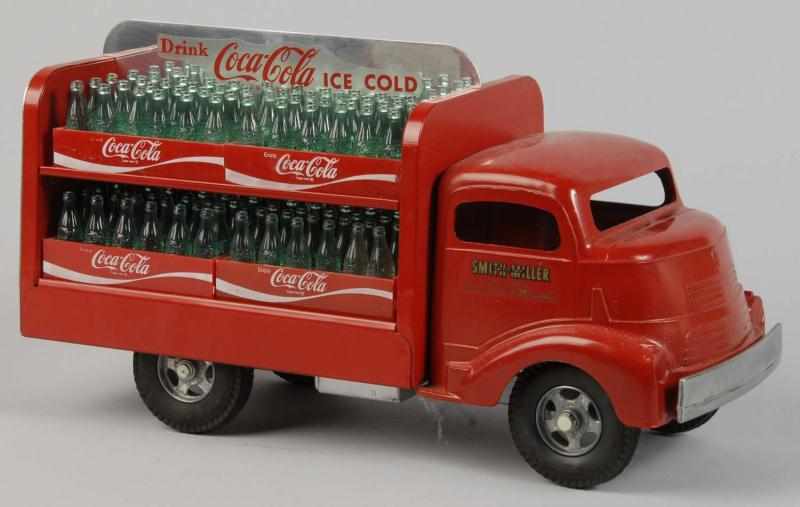 Appraisal: Red Coca-Cola Smith-Miller Truck Description s Assembled from s parts