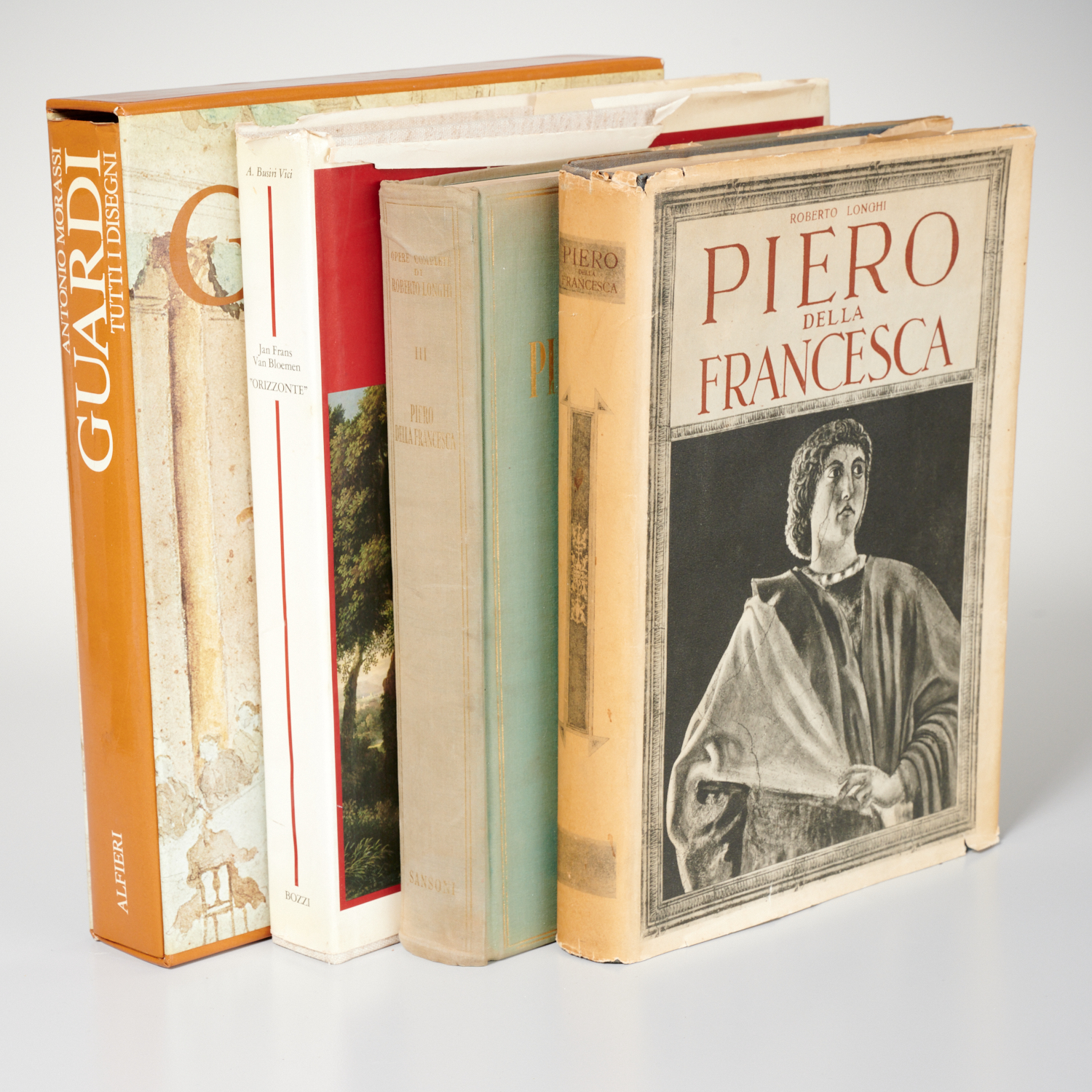 Appraisal: VOLS IMPORTANT ITALIAN ART BOOKS Includes Andrea Busiri Vici Jan