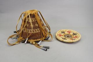 Appraisal: Native American Woven Items Native American Woven Items One being