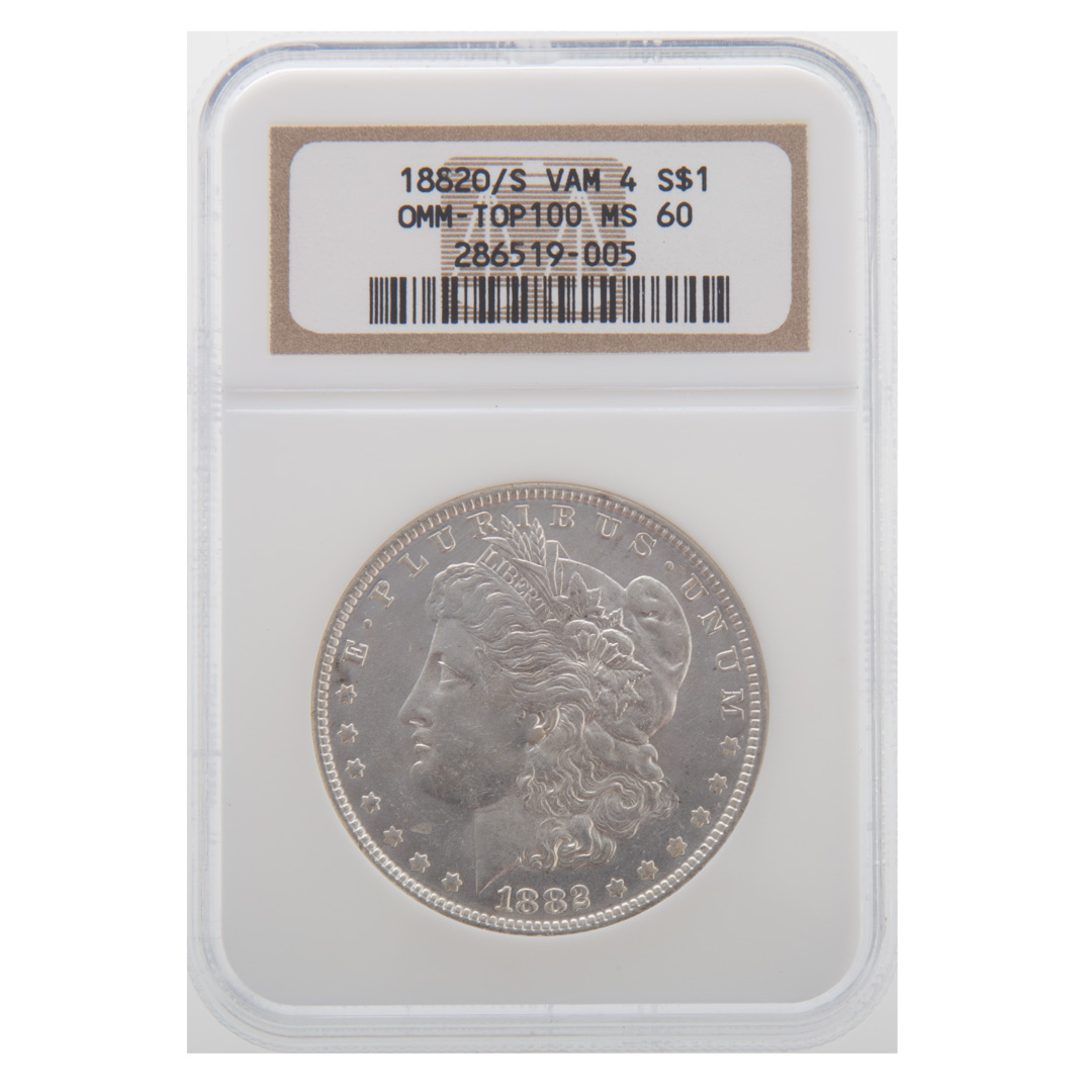 Appraisal: US O S Morgan Dollar NGC- VAM- O S NGC-