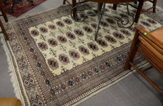 Appraisal: Bokhara Oriental area rug th century ' x ' Bokhara