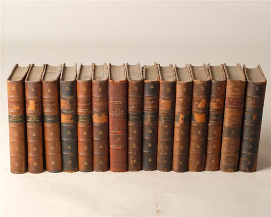 Appraisal: vols French Literature all published by Garnier Freres partial leather