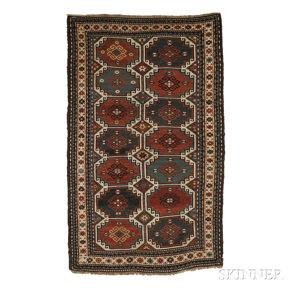 Appraisal: Karabagh Rug Southwest Caucasus late th century two rows of