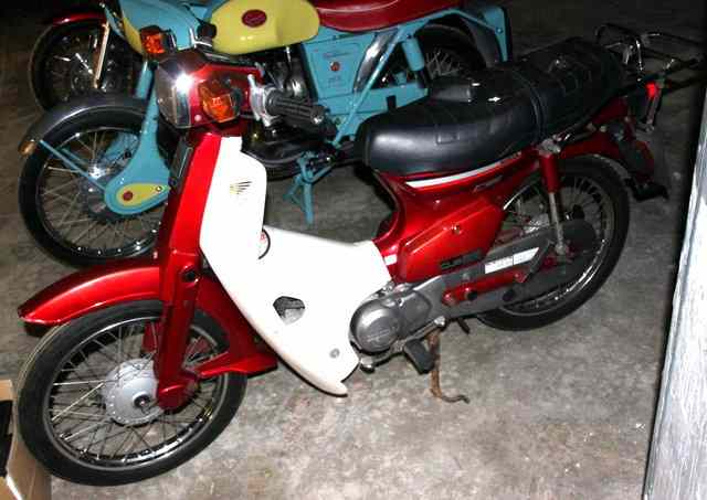 Appraisal: A Honda Cub motorcycle recorded mileage registration R KDD first