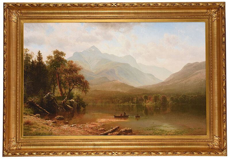 Appraisal: After Albert Bierstadt American - Mt Washington giclee reproduction -