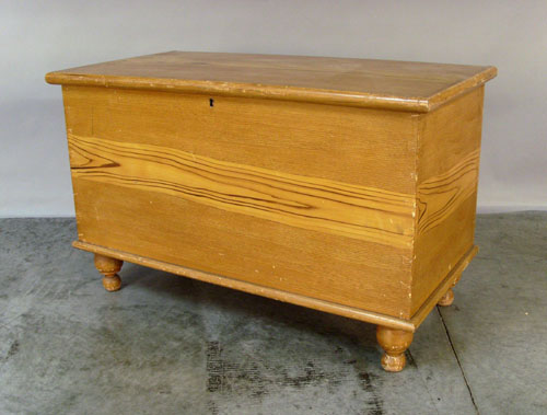 Appraisal: Pennsylvania grain painted blanket chest th c h w