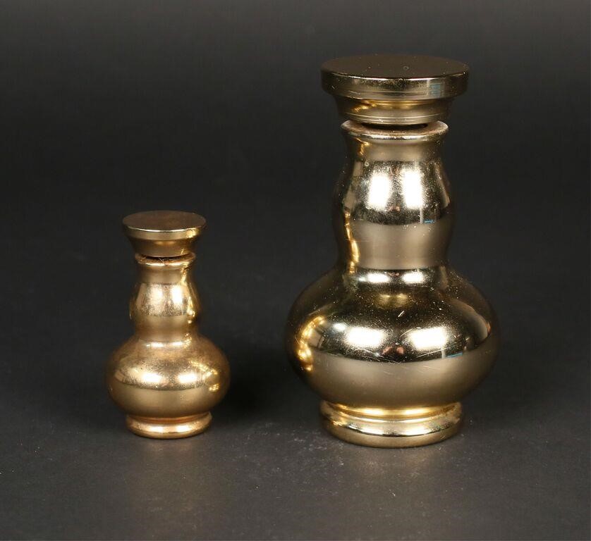 Appraisal: Lucien Lelong Orgueil perfume bottles with paper label on underside