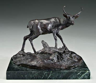 Appraisal: Bronze after Charles M Russell aftercast quot Nature s People