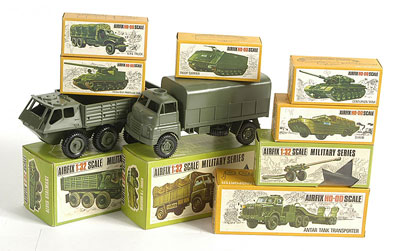 Appraisal: Airfix Military Series Models - to include nd scale Alvis