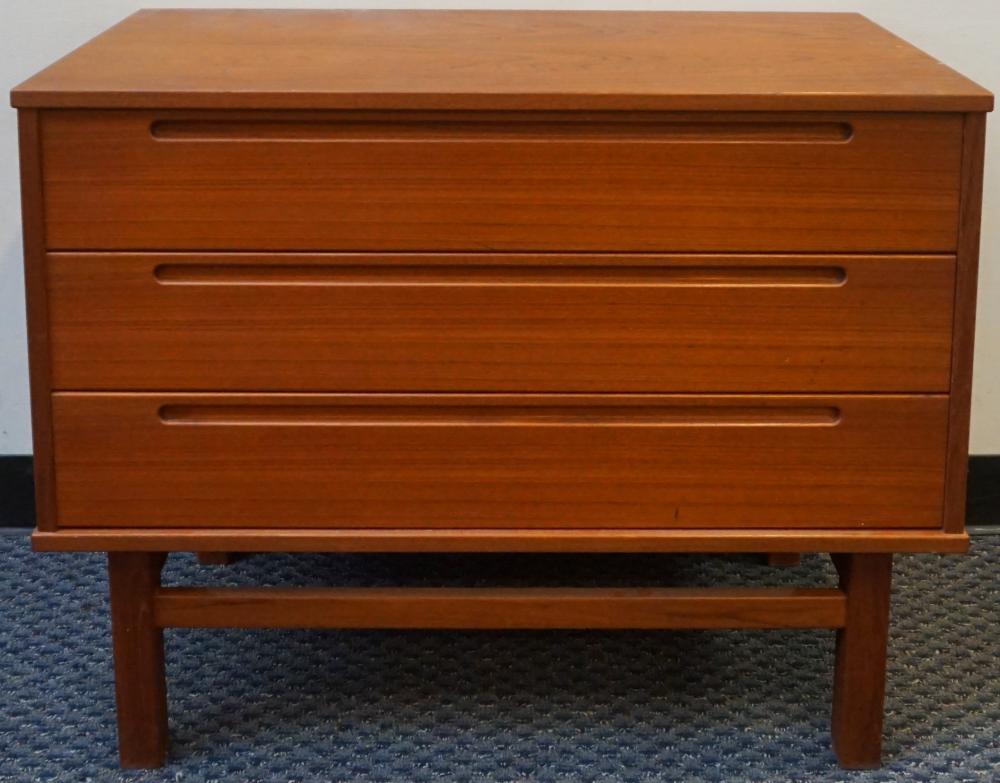 Appraisal: Danish Mid-Century Modern Bedside Table by Nils Jonsson for HJN