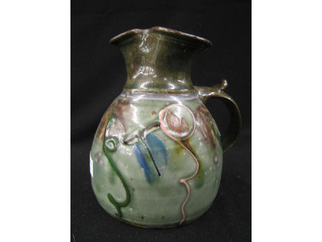 Appraisal: Studio Art Pottery Pitcher