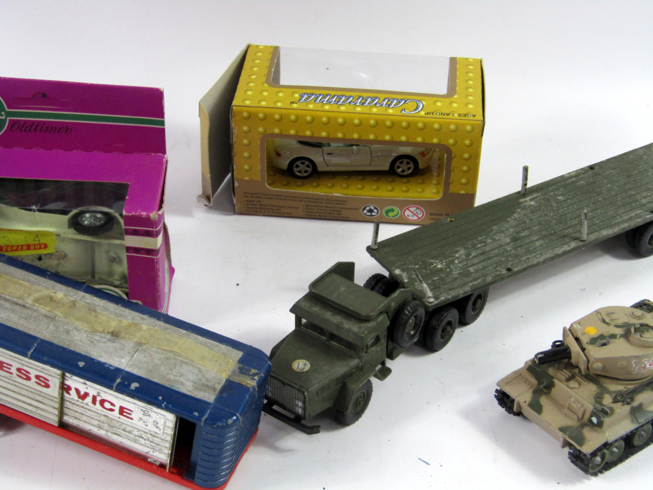 Appraisal: Die cast vehicles including Britains Corgi Matchbox Solido etc AF