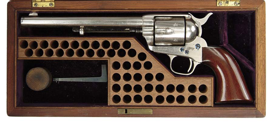 Appraisal: VERY RARE AMERICAN CASED COLT SGL ACTION ARMY REVOLVER Cal