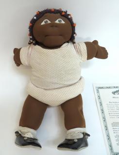 Appraisal: Original African American Cabbage Patch Doll Original African American Cabbage