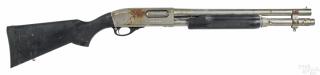 Appraisal: Two pump action shotguns to include a Remington Marine Magnum