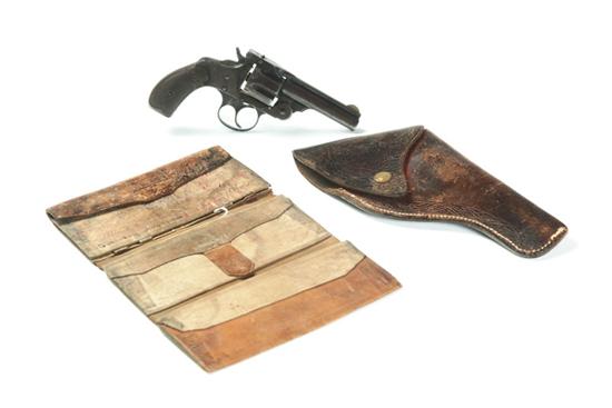 Appraisal: MARLIN REVOLVER AND LEATHER WALLET Model double action six-shot caliber