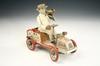 Appraisal: TOY CAR - Lehman Tot-Tut seated man driving a white