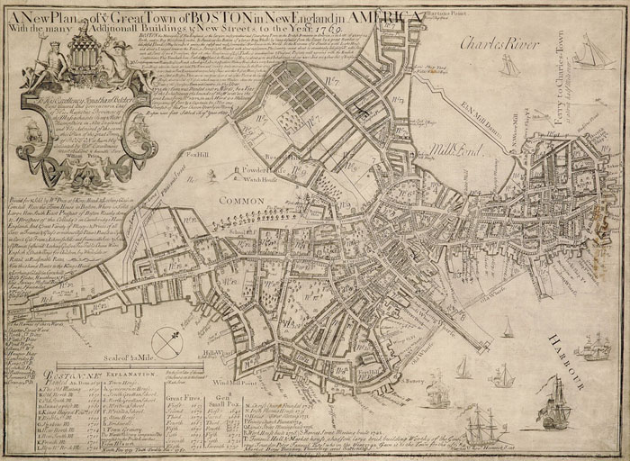 Appraisal: A NEW PLAN OF YE GREAT TOWN OF BOSTON IN