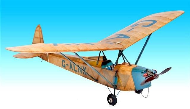 Appraisal: LUTON 'MINOR' G-ALNX A free-flight scale model of this high-wing