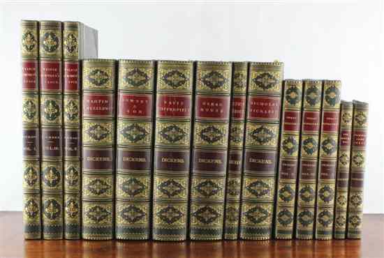 Appraisal: CHARLES DICKENS A collection of eight first eiditions in book