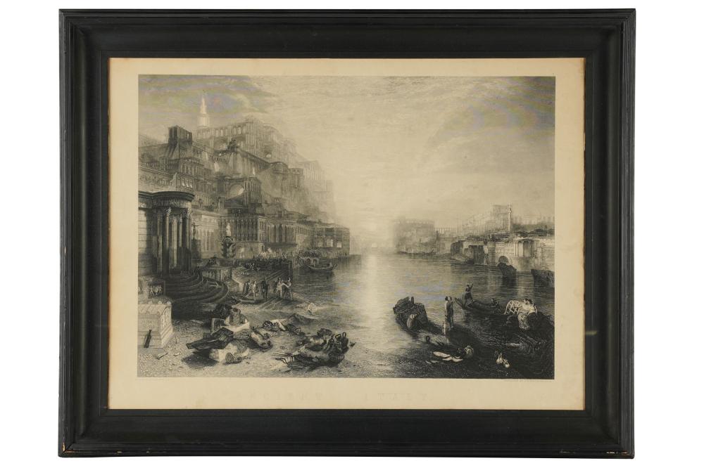 Appraisal: AFTER JOSEPH MALLORD WILLIAM TURNER R A BRITISH - ANCIENT