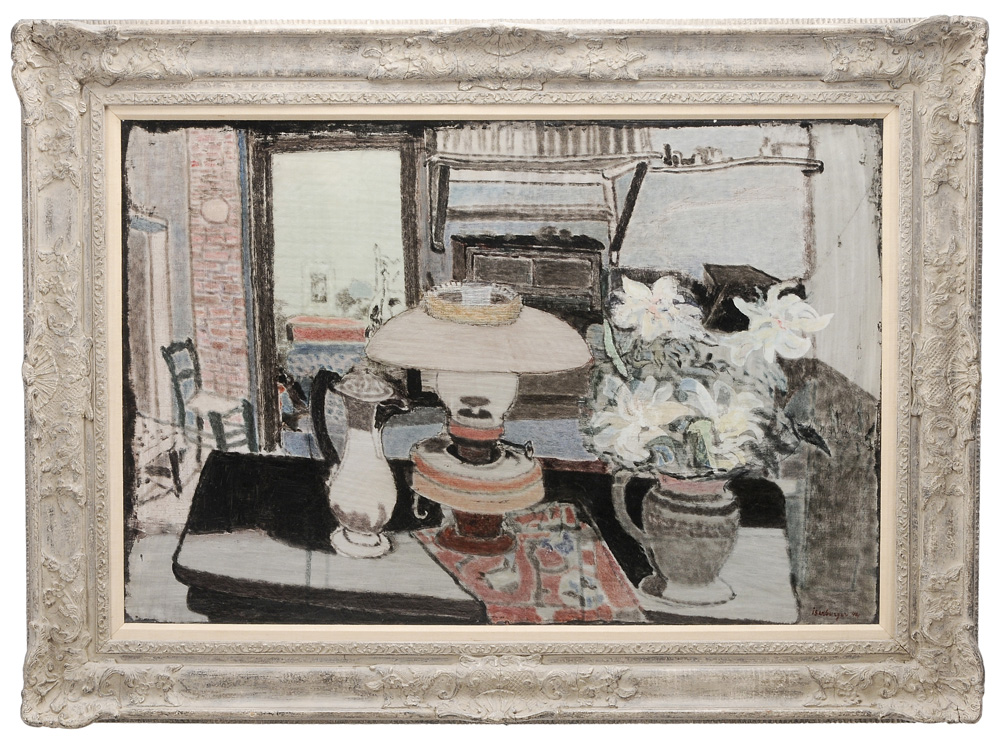 Appraisal: Eric Isenburger New York - Still Life in a Country