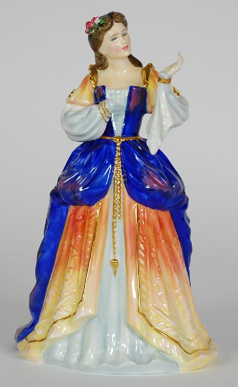 Appraisal: ROYAL DOULTON LIMITED EDITION CHINA FIGURE 'SHAKESPEARE LADIES DESDEMONA' HN