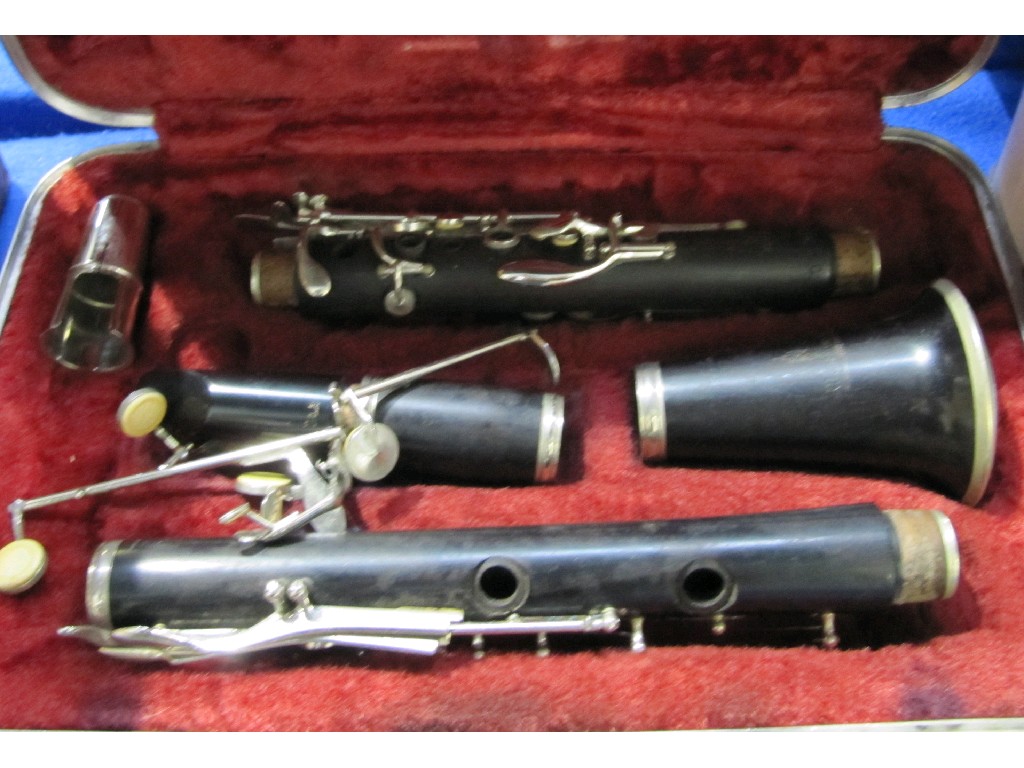 Appraisal: Clarinet in case