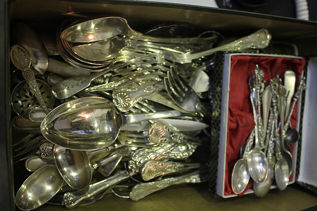 Appraisal: A MISCELLANEOUS COLLECTION OF VARIOUS SILVER and plated wares including