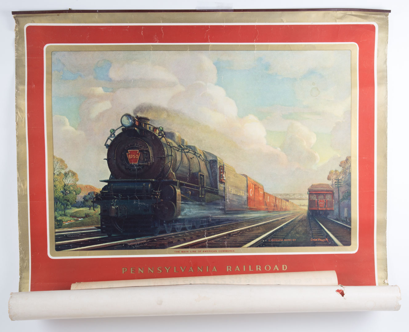 Appraisal: Four railroad posters