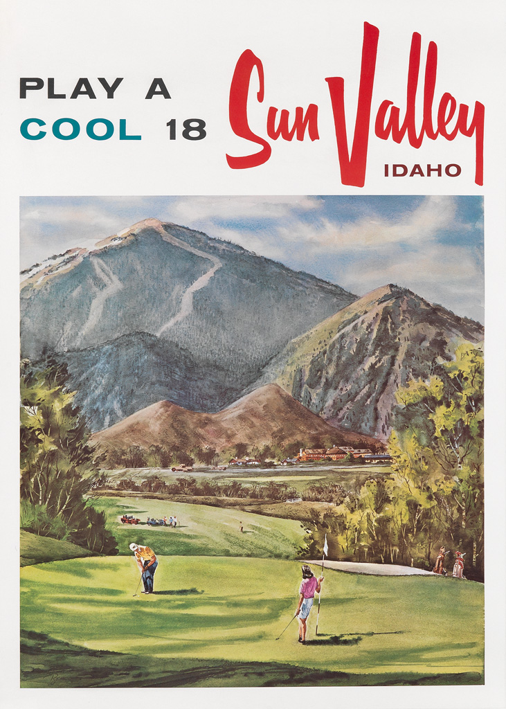 Appraisal: DON BEMCO BENNETT - PLAY A COOL SUN VALLEY IDAHO