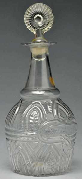 Appraisal: Early American Blown Glass Decanter Description Circa Probably New England