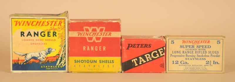 Appraisal: Lot of Assorted Ammunition Includes six full boxes of Peters