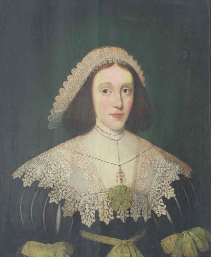 Appraisal: EARLY DUTCH SCHOOL PORTRAIT OF A LADY AFTER VAN CEULEN