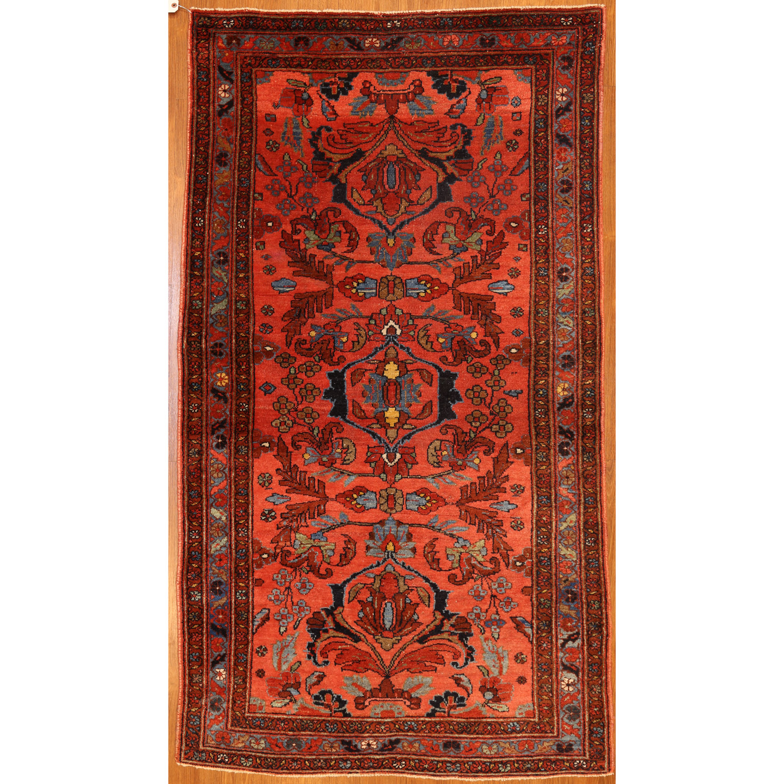 Appraisal: SEMI-ANTIQUE MALAYER RUG PERSIA X Second quarter- th century hand-knotted